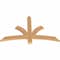 Ekena Millwork Davenport Timber Gable Bracket, Western Red Cedar, 48"W x 30"H x 1 1/2"D x 3 1/2"F, 15/12 Pitch GBW048X30X0204DAV00SWR - alternate 5